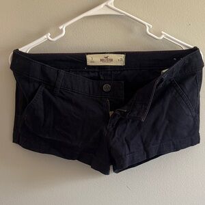 Hollister Women's Blue Shorts 9